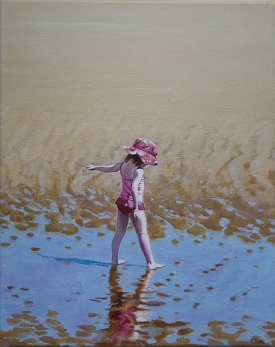 Girl on Beach